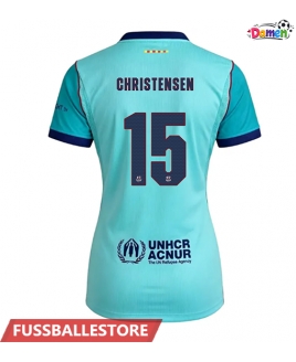 Günstige Barcelona Andreas Christensen #15 3rd trikot Damen 2026-27 Kurzarm